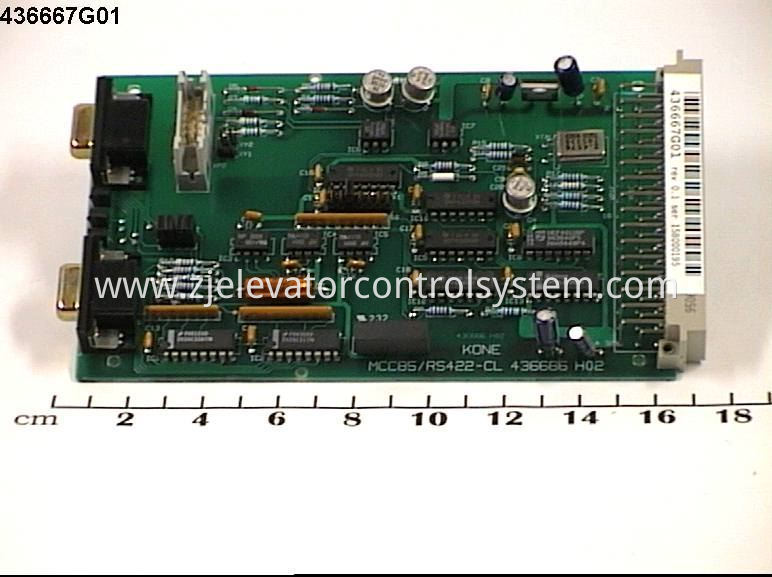 KONE Lift MCCBS/RS422-CL Board KM436667G01